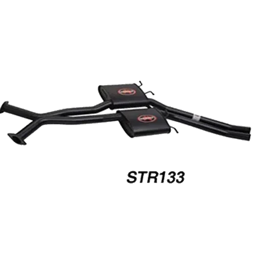 Redback 2.5" Centre Exhaust with Mufflers for Holden Commodore VT-VZ U product image