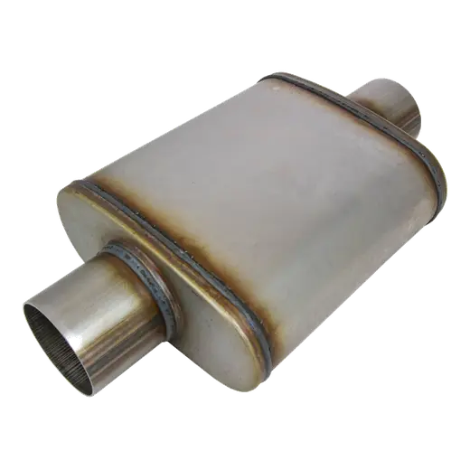 8" x 5" Oval, 14" Long, 3 1/2", C/C, Spigots, Mega Power, 409 Stainles product image