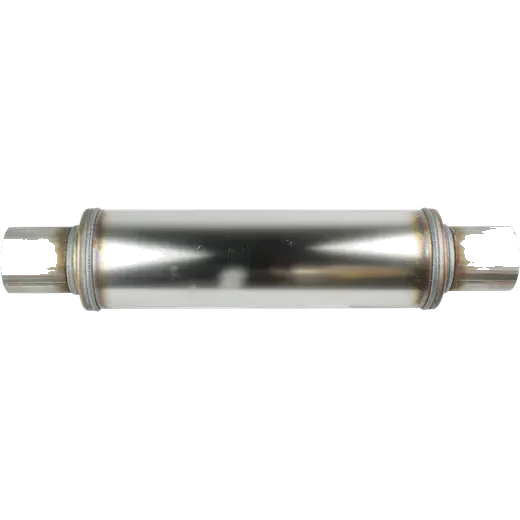 4" Round, 14" Long, 2 1/2", C/C, Mega Power, 409 Stainless product image