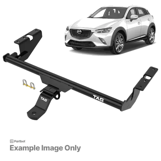 TAG Standard Duty Towbar and Direct Fit Wiring Harness for Mazda CX-3 product image