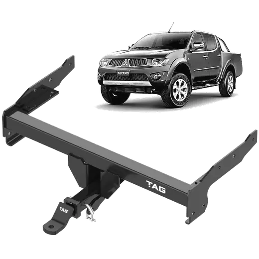 TAG Heavy Duty Towbar &amp; Direct Fit Wiring for Mitsubishi Triton MN Dua product image