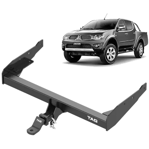 TAG Heavy Duty Towbar for Mitsubishi Triton MN Dual Cabs Without Rear product image