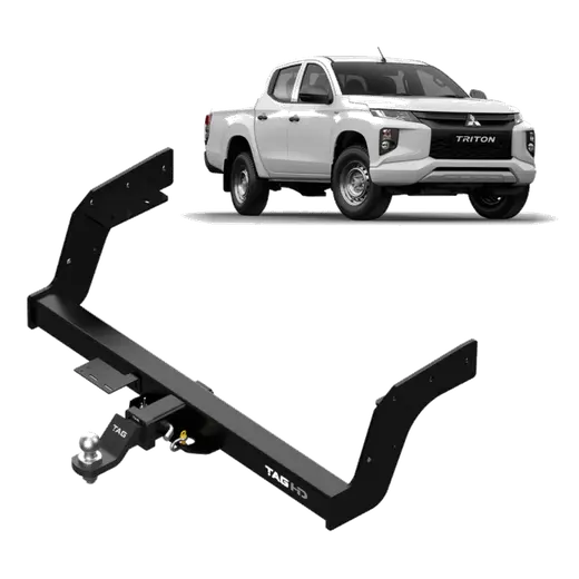 TAG Heavy Duty Towbar & Direct Fit Wiring for Mitsubishi Triton MR Ser product image