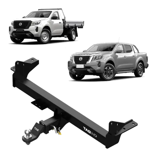 TAG Heavy Duty Towbar &amp; Direct Fit Wiring for Nissan Navara NP300 Face product image