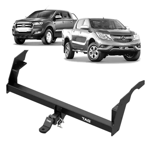 TAG Heavy Duty Towbar & Direct Fit Wiring Kit for Mazda BT-50 Stylesid product image