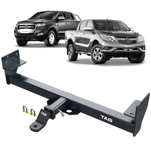 TAG Heavy Duty Towbar & Direct Fit Wiring for Ford Ranger (09/2011 - 0 product image