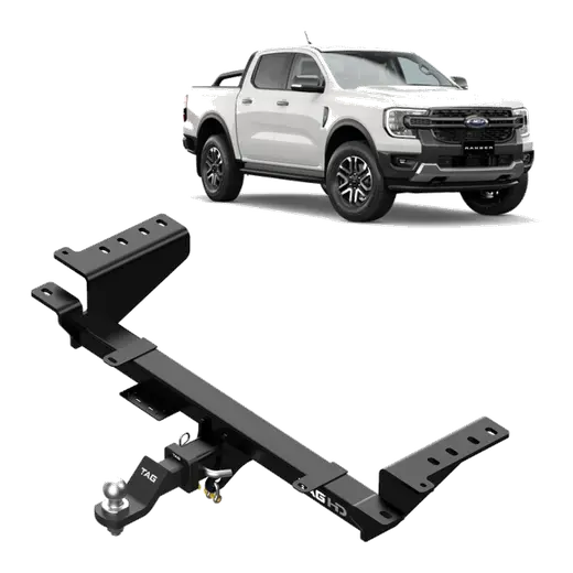 TAG Heavy Duty Towbar &amp; Direct Fit Wiring for Next-Gen Ford Ranger (01 product image
