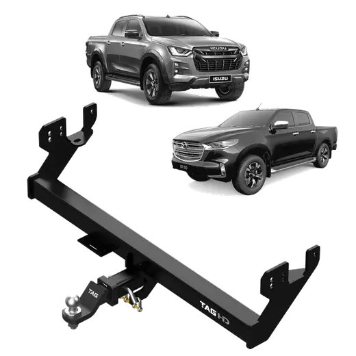 TAG Heavy Duty Towbar & Direct Fit Wiring for Mazda BT-50 & Isuzu D-MA product image