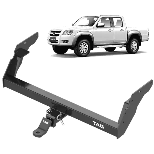 TAG Heavy Duty Towbar &amp; Direct Fit Wiring for Mazda BT-50 2wd With Chr product image