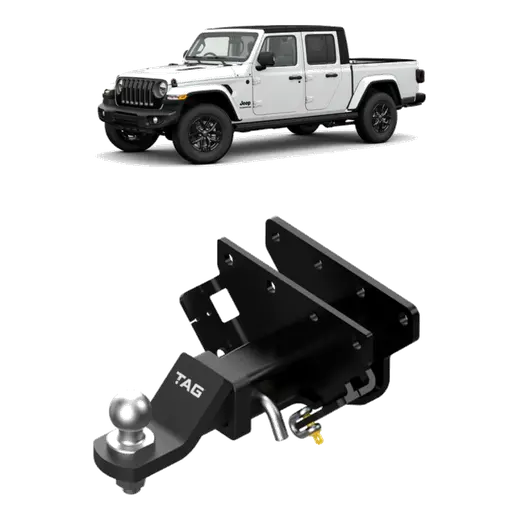 TAG Heavy Duty Towbar &amp; Universal Wiring Harness for Jeep Gladiator Ut product image