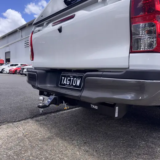 TAG Heavy Duty Towbar for Toyota Hilux With Rear Bumper Step (05/2015 product image