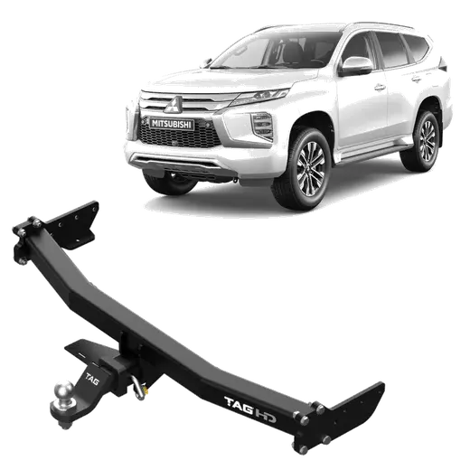 TAG Heavy Duty Towbar &amp; Direct Fit Wiring Kit for Mitsubishi Pajero Sp product image