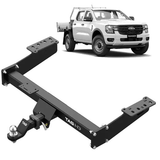 TAG Heavy Duty Extended Towbar &amp; Direct Fit Wiring for Next-Gen Ford R product image