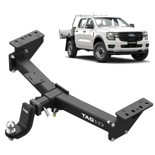 TAG Heavy Duty Towbar for Next-Gen Ford Ranger (Cab Chassis 06/2022 - product image