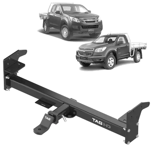 TAG Heavy Duty Towbar & Direct Fit Wiring for Isuzu DMAX No Rear Bumpe product image