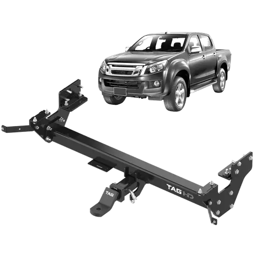 TAG Heavy Duty Towbar &amp; Direct Fit Wiring Harness for Isuzu D-MAX WITH product image