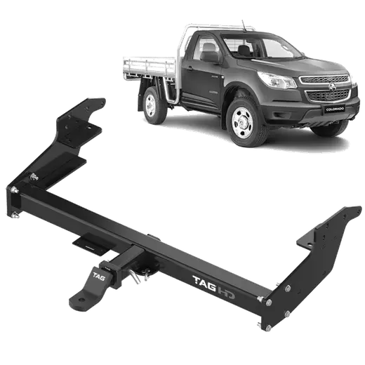 TAG Extended Heavy Duty Towbar & Direct Fit Wiring for Isuzu D-MAX (06 product image