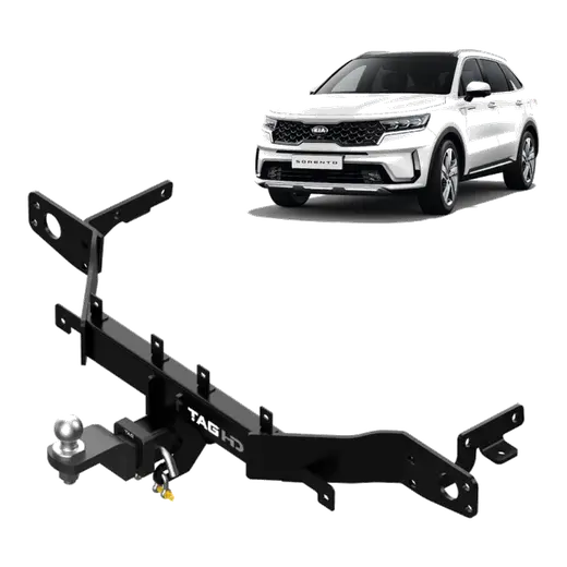 TAG Heavy Duty Towbar &amp; Direct Fit Wiring Kit for KIA Sorento Facelift product image