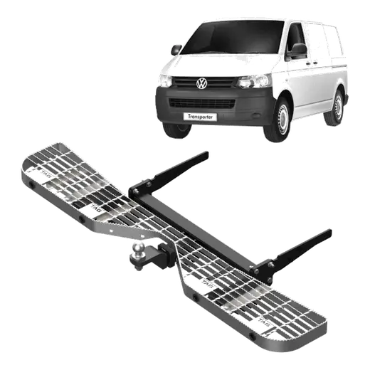 TAG Rear Step, Towbar &amp; Wiring for Volkswagen Transporter T6 Van (09/2 product image