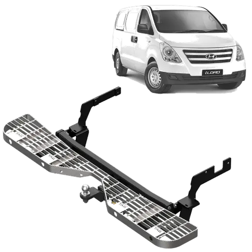 TAG Rear Step &amp; Towbar for Hyundai ILoad / IMax (02/2008 - 06/2021) product image