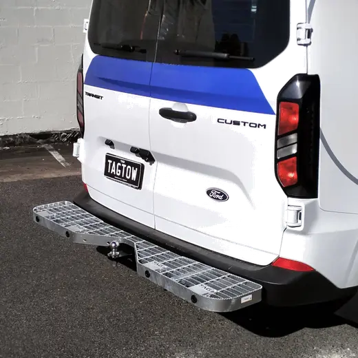 TAG Rear Step &amp; Towbar For Ford Transit Custom AV Series (07/2023 - On product image