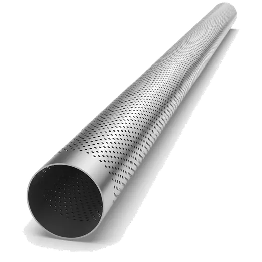 OD 2-1/2"(63mm), THK 1.6mm, L 1m, Perforated Aluminised product image