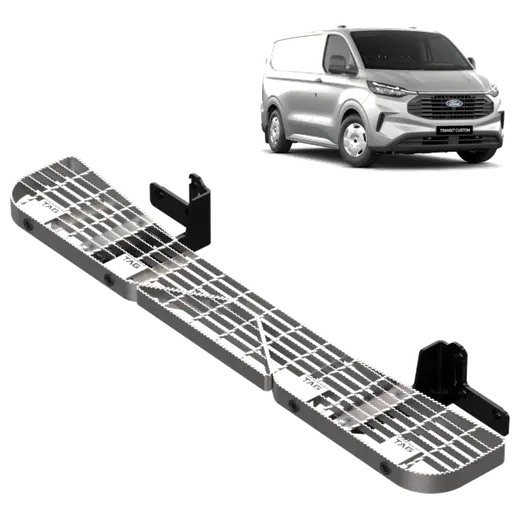 TAG Galvanised Rear Step for Ford Transit Custom 07 2023 on product image