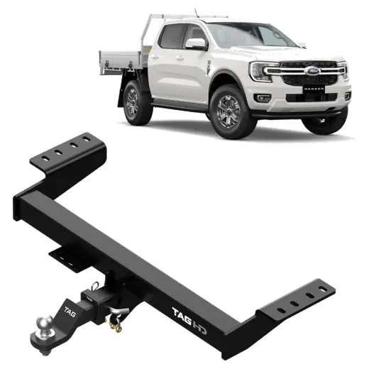 TAG Heavy Duty Towbar Direct FIT Wiring for Next GEN Ford Ranger 01 2025 on CAB product image