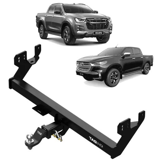 TAG Heavy Duty Towbar for Mazda BT 50 08 2020 on Isuzu D MAX 07 2020 on product image