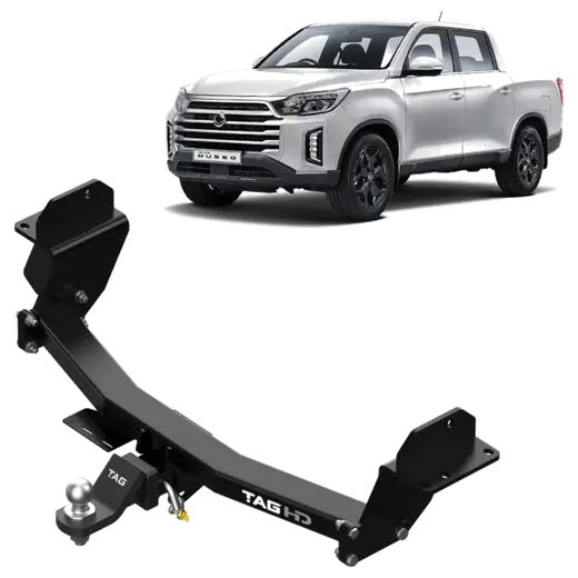 TAG Heavy Duty Towbar for Ssangyong Musso UTE Short Wheel Base 10 2018 on product image