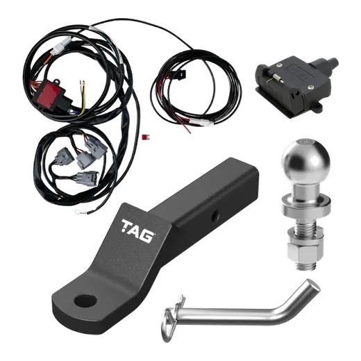 TAG Tow Ball Mount and Direct Fit Wiring Harness Kit For Toyota Hilux product image