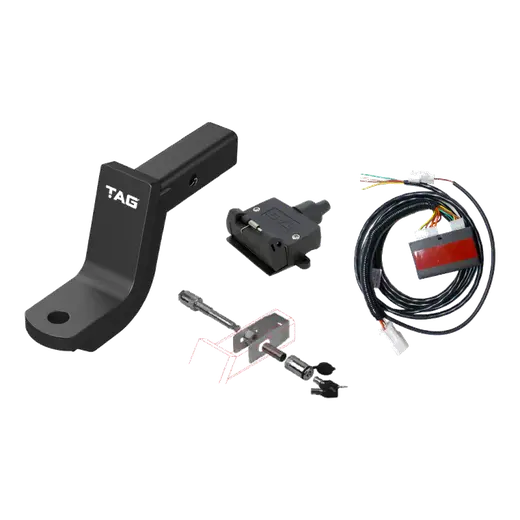 TAG Tow Ball Mount Kit and Direct Fit Wiring Harness for Toyota Landcr product image
