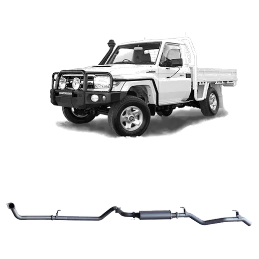Redback Extreme Duty Exhaust for Toyota Landcruiser 79 Series 4.2L TD product image