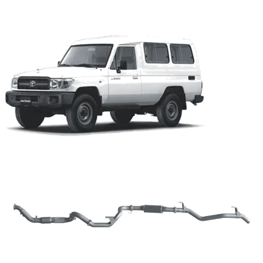 Redback Extreme Duty Exhaust for Toyota Landcruiser 78 Series 4.2L TD product image