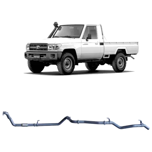Redback Extreme Duty Exhaust for Toyota Landcruiser 79 Series 4.2L 1HZ product image