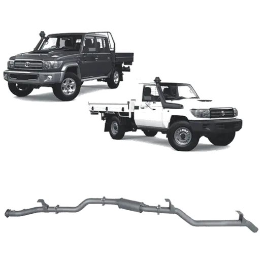 Redback Extreme Duty Exhaust DPF Adaptor Kit for Toyota Landcruiser 76 product image