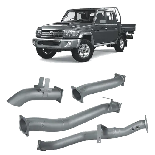 Redback Extreme Duty 4" Exhaust DPF Adaptor Kit for Toyota Landcruiser product image