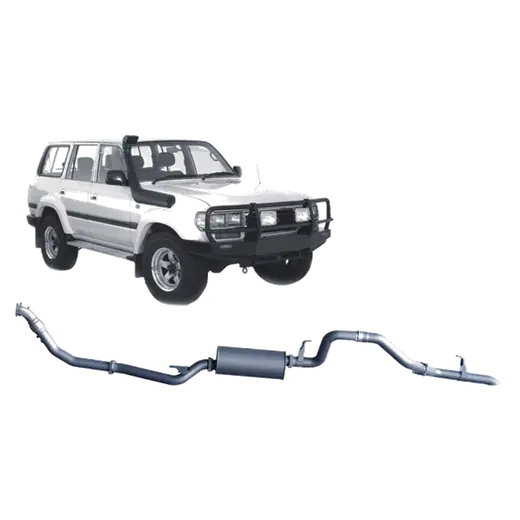 Redback 4x4 Extreme Duty Exhaust for Toyota Landcruiser 80 Series 4.2L product image