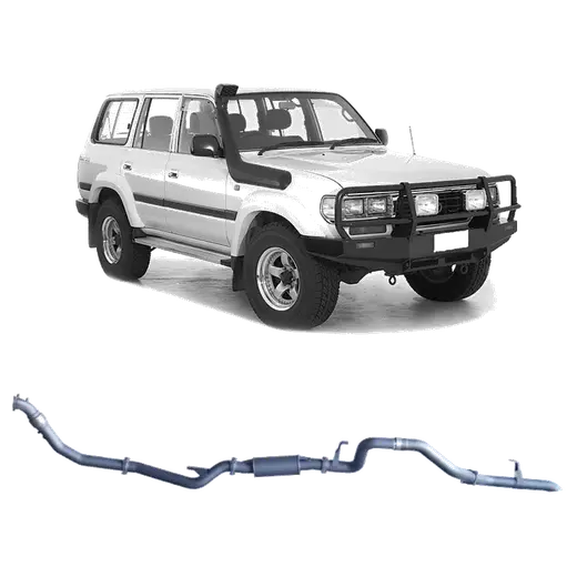 Redback Extreme Duty Exhaust for Toyota Landcruiser 80 Series Wagon 4. product image