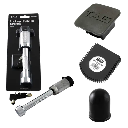 Towing Protection Kit (Hitch Cover + Locking Pin + Tow Ball Cover + Sh product image