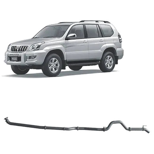 Redback Extreme Duty Exhaust for Toyota Prado 120 Series 1KZ-TE (10/20 product image
