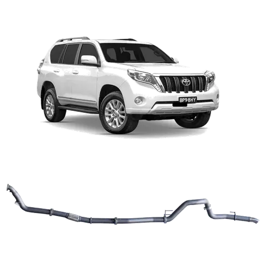 Redback Extreme Duty Exhaust for Toyota Prado 120/150 Series 1KD-FTV ( product image