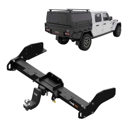 TAG Extreme Recovery Towbar &amp; Universal Wiring for Jeep Gladiator Cab product image