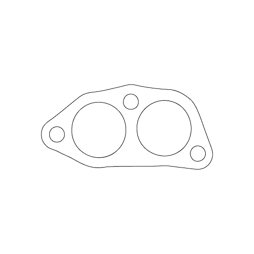 Redback Flange Gasket for Toyota Corolla (03/1970 - 01/1980) product image