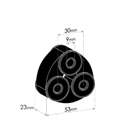 Redback Exhaust Rubber for Toyota Hilux (09/1990 - 07/2005), Camry (09 product image