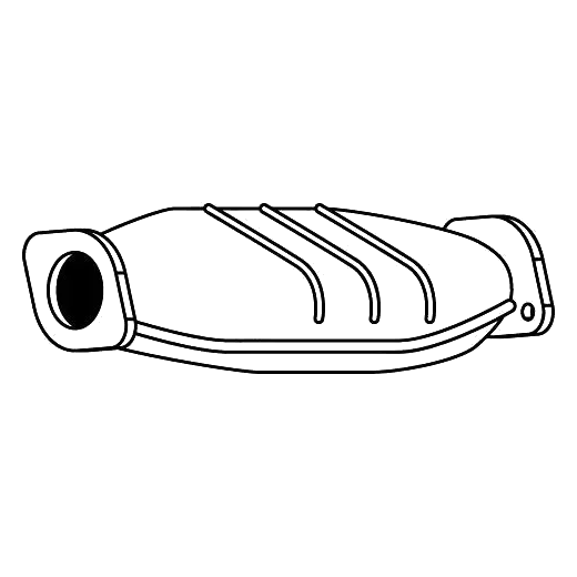Unbranded Catalytic Converter for Mazda 323 07 1994 1998 323 Astina 08 1994 09 1 product image