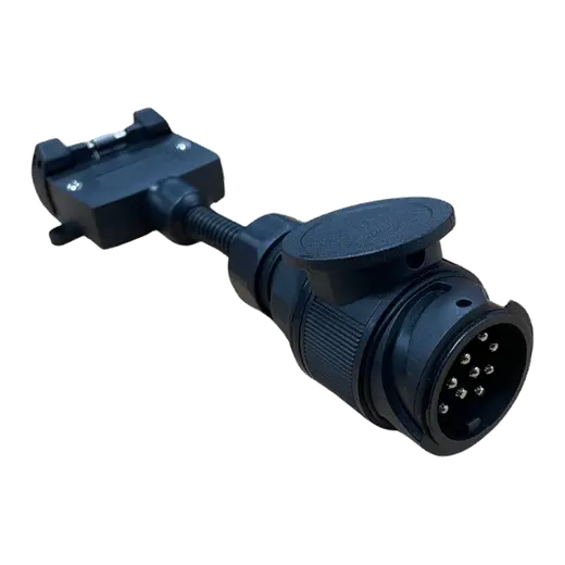 13 Pin Round Euro (Vehicle Side) to 7 Pin Flat (Trailer Side) Adaptor product image