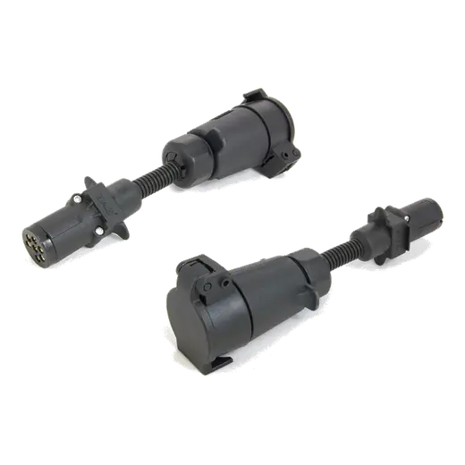 TAG Trailer Adapter - 7 Pin Small Round Plug to 7 Pin Large Round Sock product image