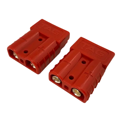TAG Heavy Duty Connector Set (Red Anderson Plugs) with Covers product image