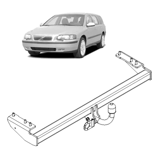 TAG Towbar European for Volvo V70 (11/1999 - 03/2008) product image